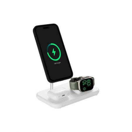 Magnetic Wireless Charger with Apple Watch Charger Holder