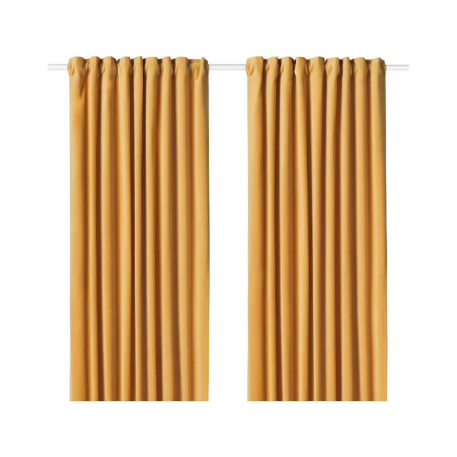 Sanela Room darkening curtains, 1 pair