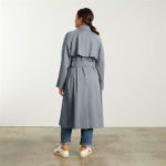 The Gathered Drape Trench