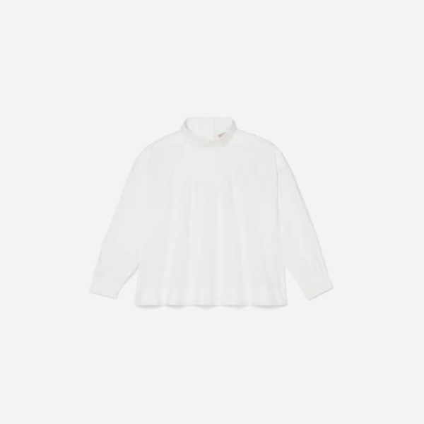 The Funnel-Neck Smock Top