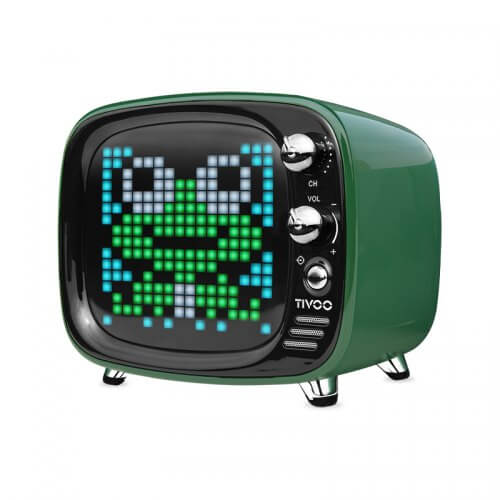 Divoom Tivoo Portable Bluetooth speaker Smart Clock Alarm Pixel Art DIY by App LED Light Sign in decoration Unique gift