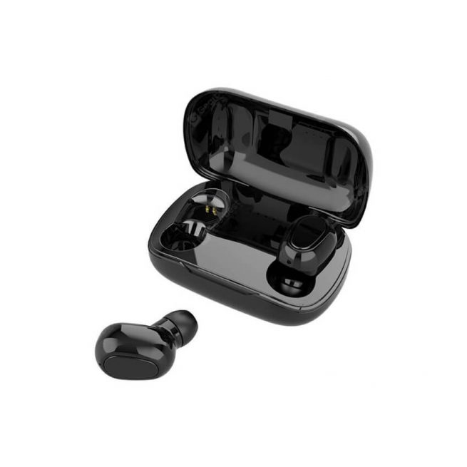 L21 Bluetooth Earphone Wireless Earbuds 5.0 TWS Headsets Dual Earbuds Bass Sound for Huawei Xiaomi iPhone Samsung Mobile Phones