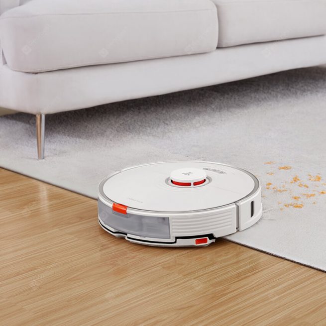 Roborock S7 robot vacuum cleaner for home sonic mopping ultrasonic carpet clean alexa mop lifting upgrade for S5 max