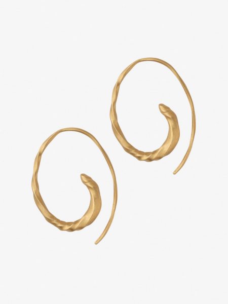 Round Flow Asymmetric Earrings