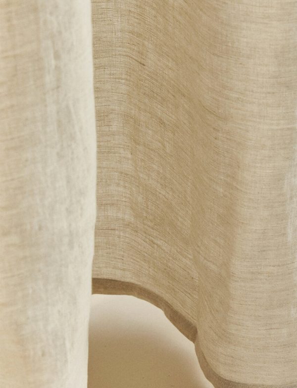 Washed Linen Curtain