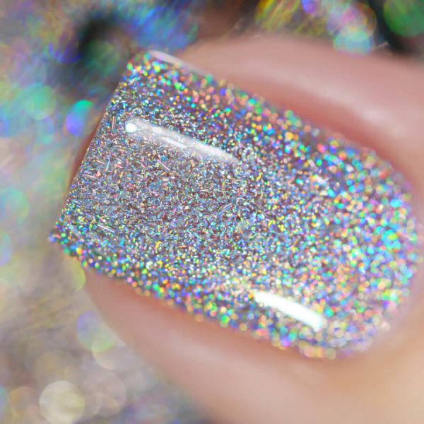 Silver Holo Nail Polish