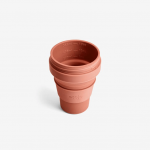 Stojo silicone collapsible 12oz cup nutmeg